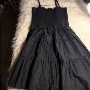 Steve Madden Black Textured Dress